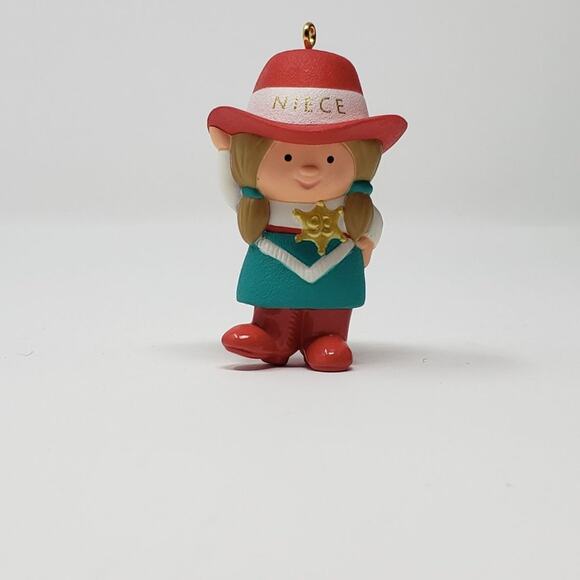 1993 Hallmark Niece Handcrafted Keepsake Holiday Christmas Ornament. - Picture 3 of 7